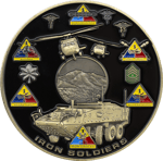 8 Iron Soldiers Challenge Coin