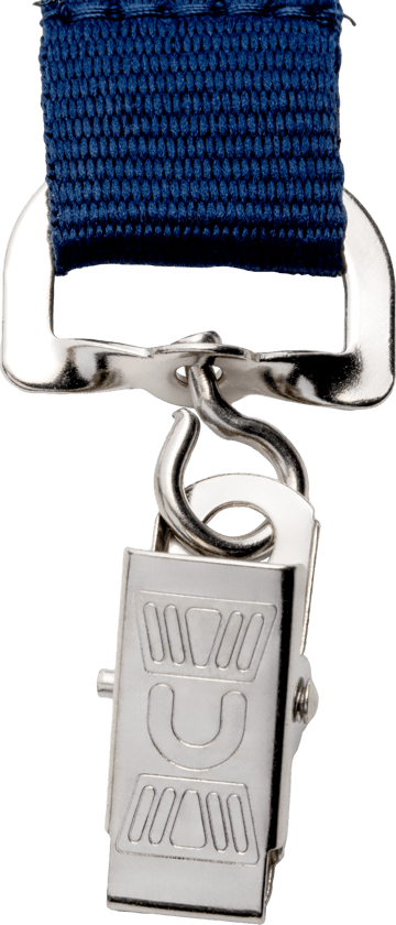 Bulldog clip lanyard attachment