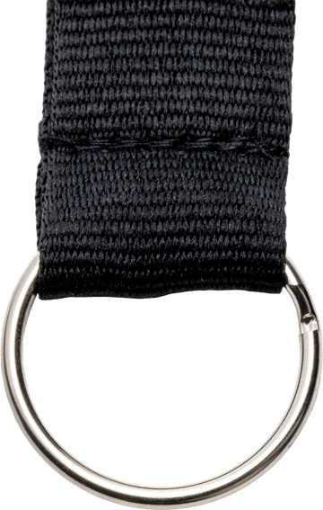 Key ring lanyard attachment