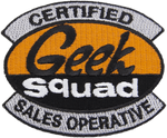 Geek Squad Certified Sales Operative Patch